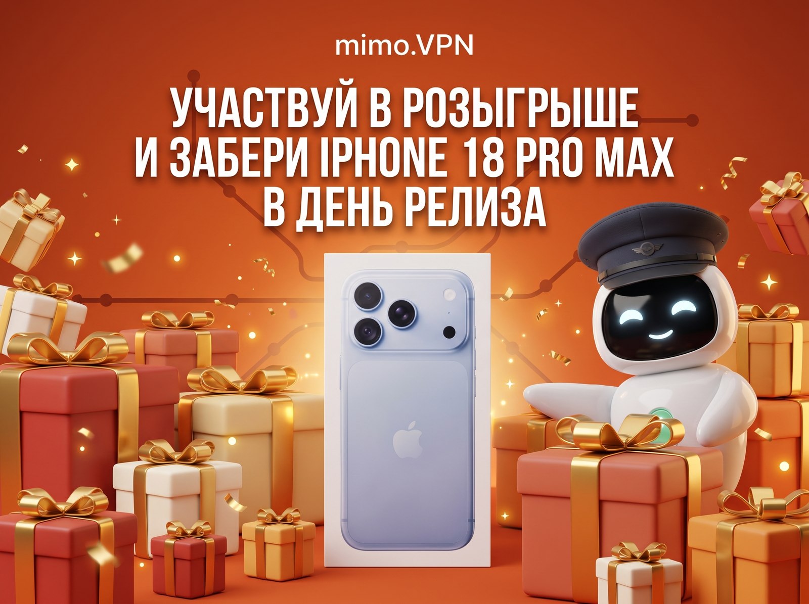 Розыгрыш: iPhone 18 Pro Max, PlayStation 5, подписки